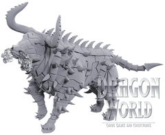 Miskath Gorgon - Unpainted - Critical Role Miniatures